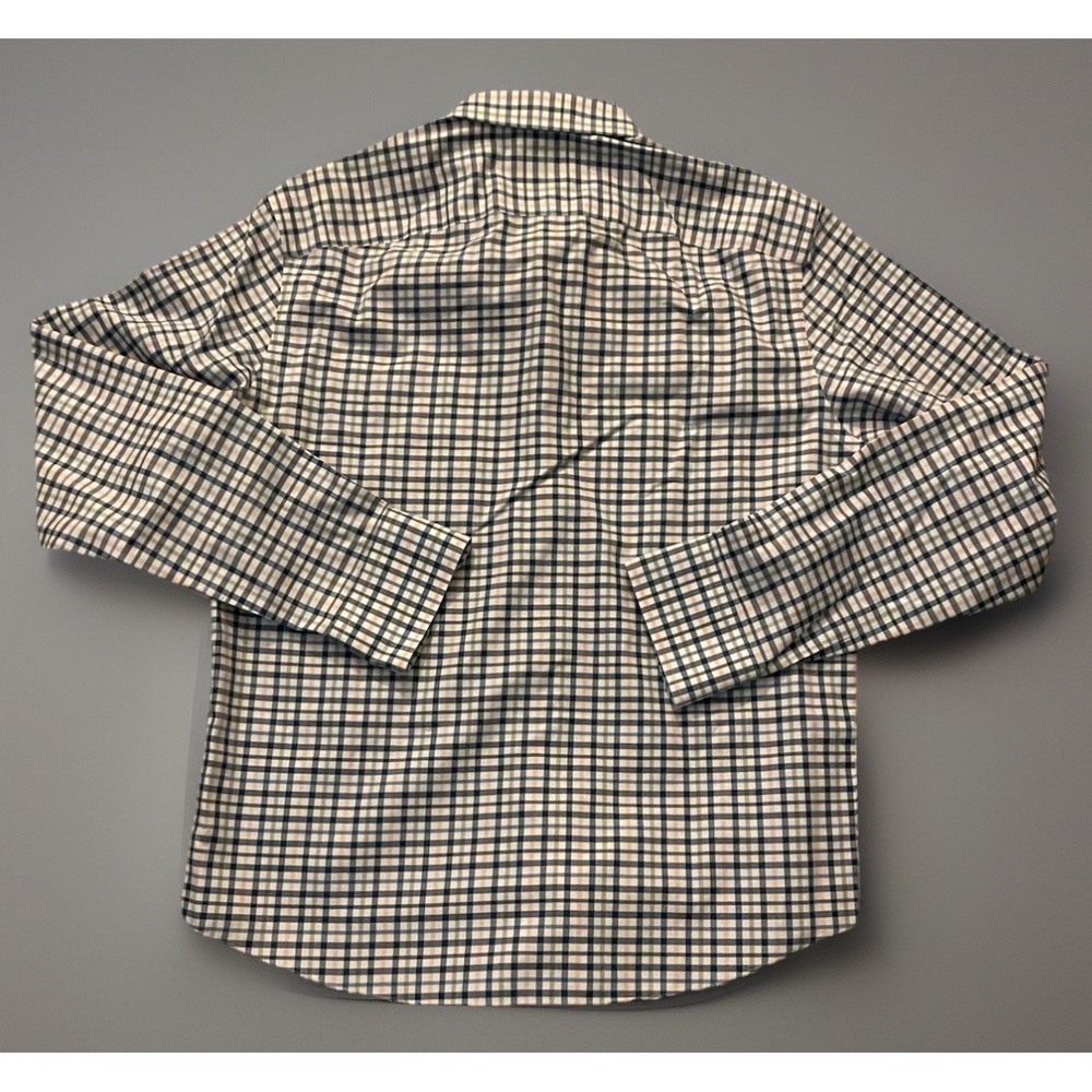 UNTUCKit Long Sleeve Button Up Shirt Men's Pink Blue Plaid Medium JBHS - Picture 2 of 10